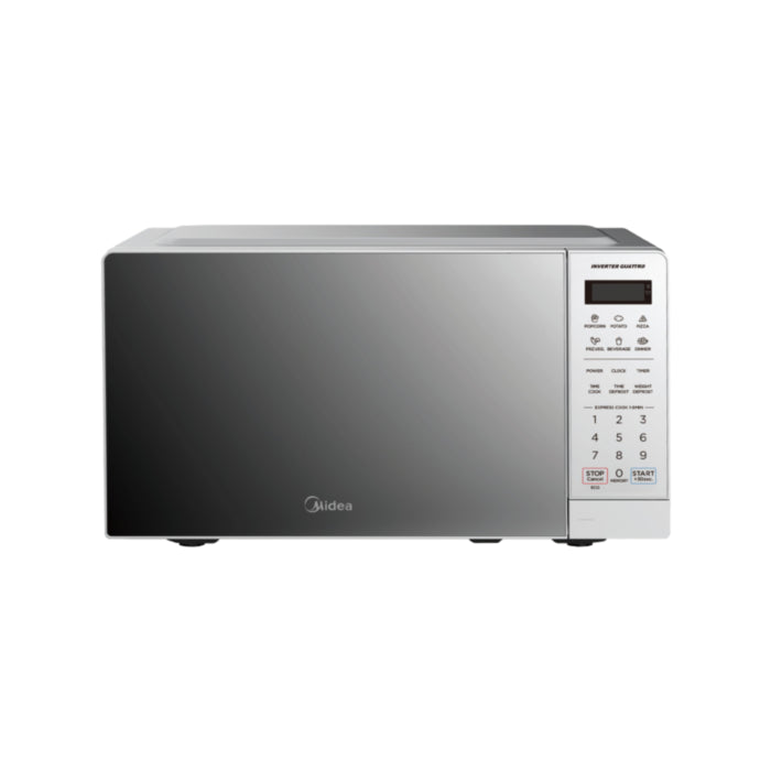 Midea 20l Silver Digital Inverter Microwave - EM20SILVER